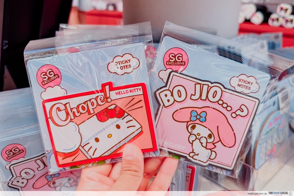 sanrio chinatown - sticky notes