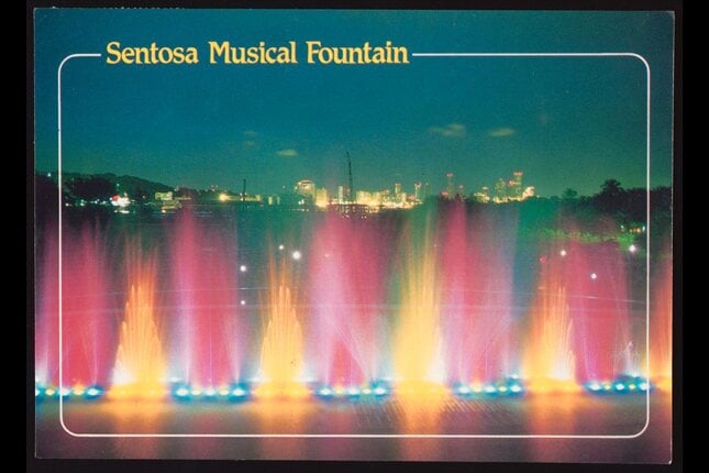 sentosa musical fountain old