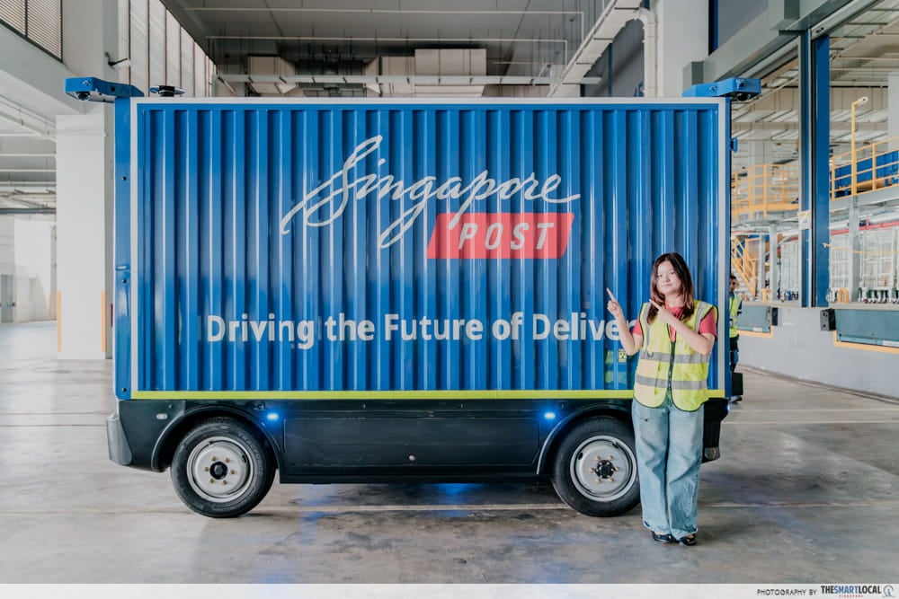 We Toured SingPost’s $30M Automated Parcel Facility For A BTS Look At How Our Parcels Reach Our Doorsteps - autonomous vehicles