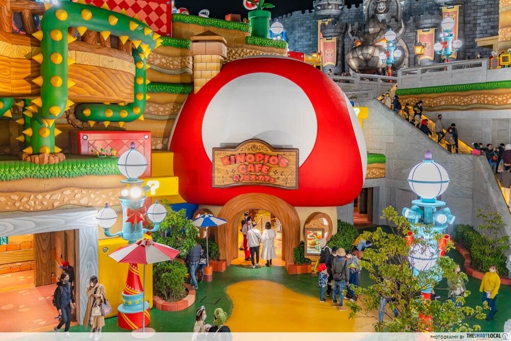 super nintendo world - kinopio's cafe usj