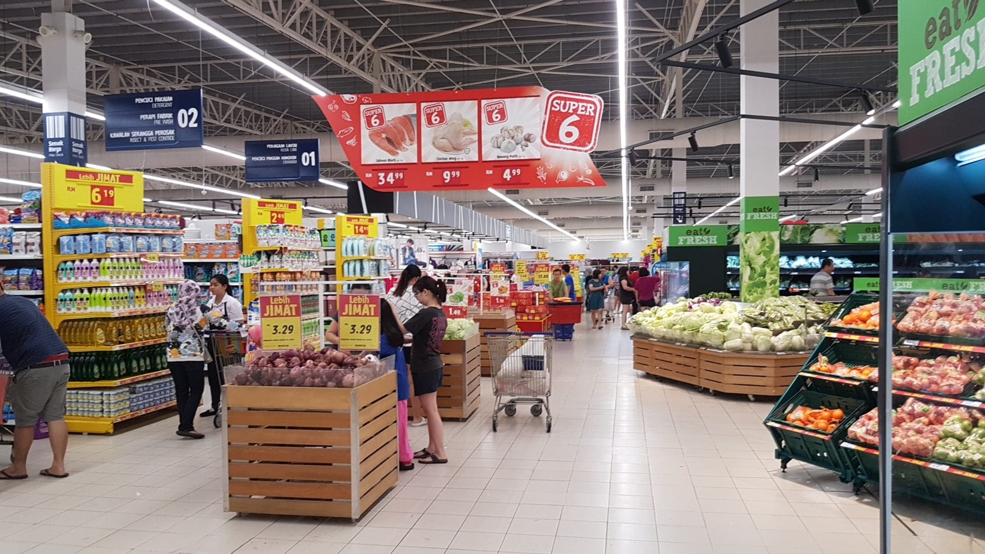 supermarkets in jb - lotus's bukit indah