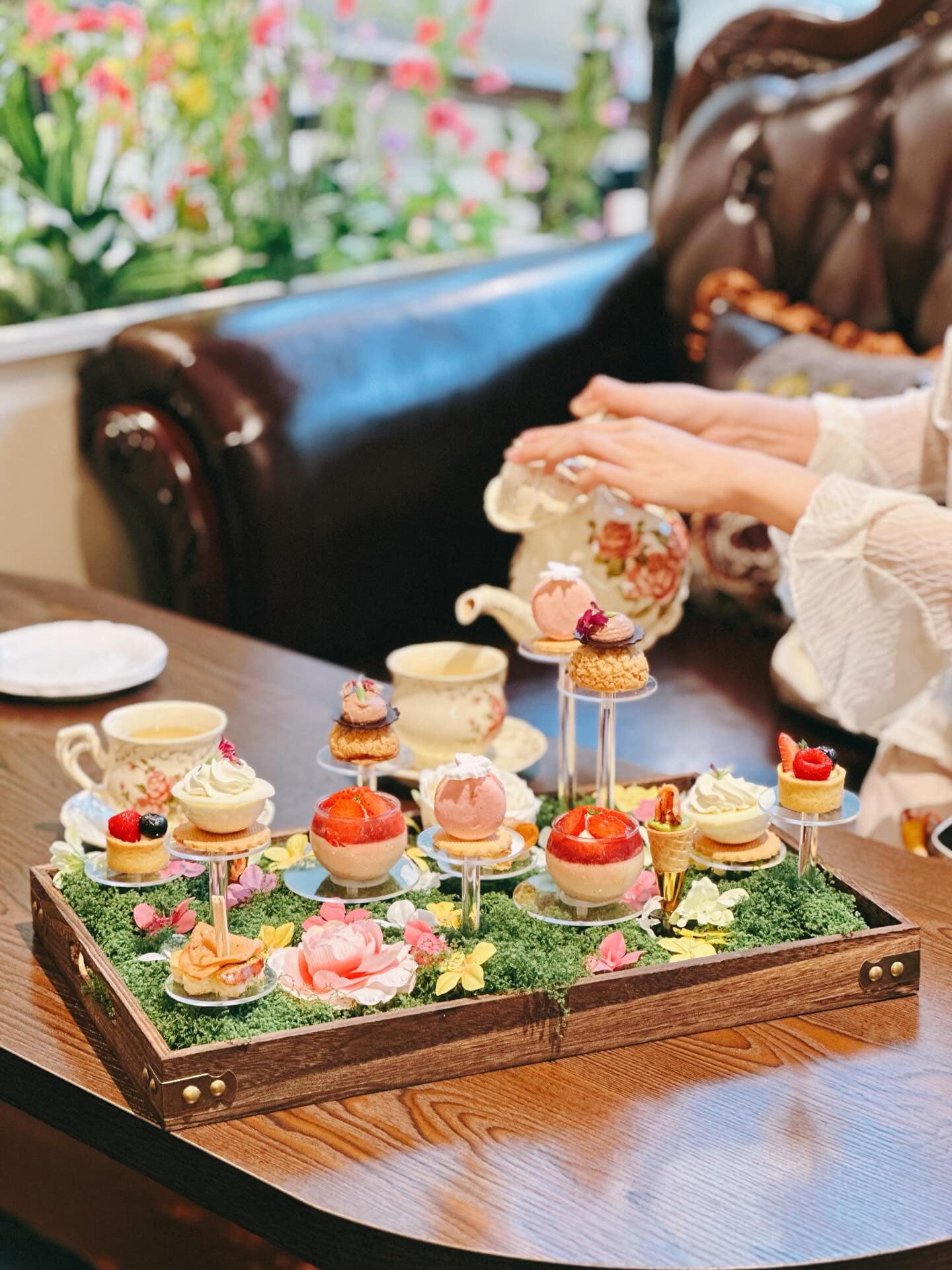 the garden by afters pastry - the butterfly banquet