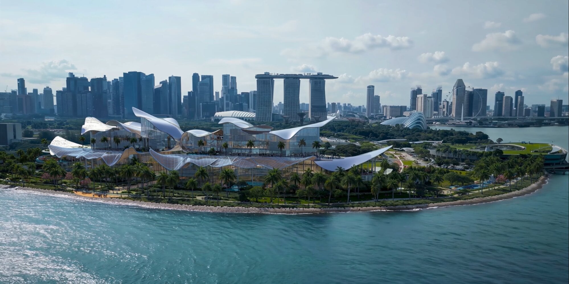 therme singapore - building