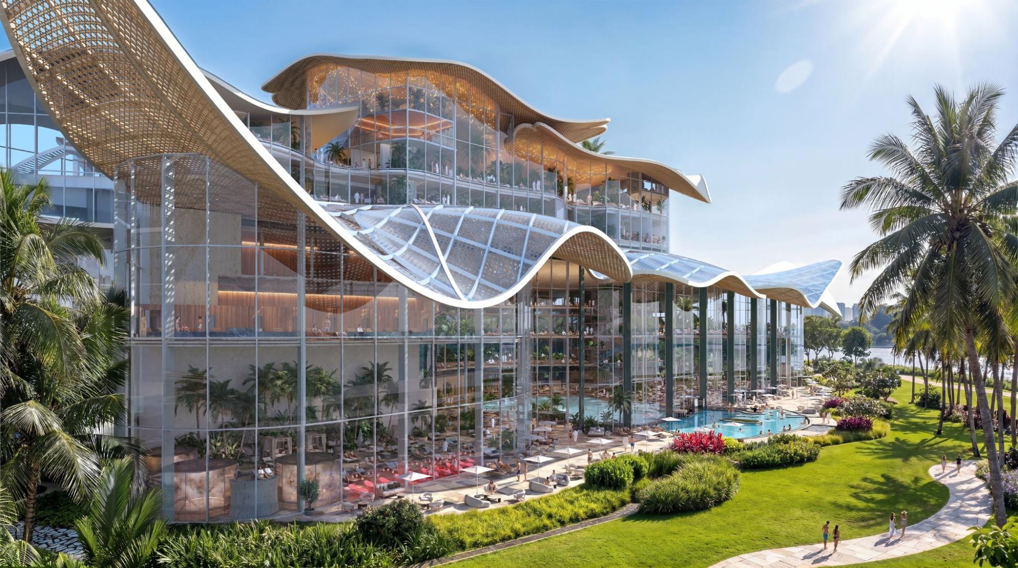 therme singapore - exterior