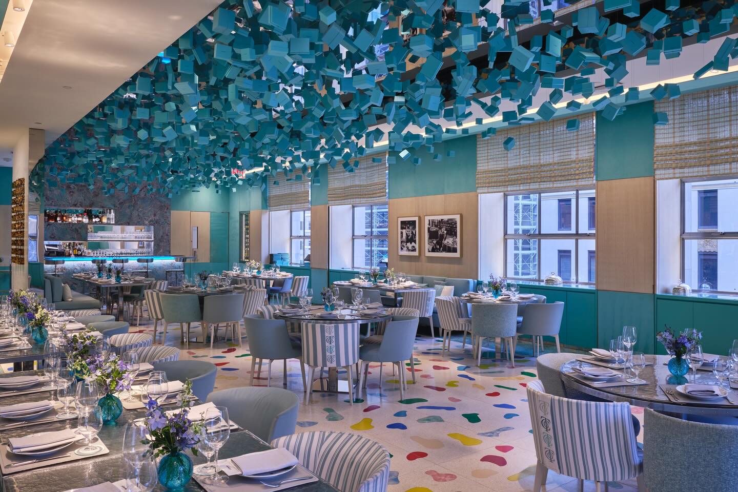 tiffany & co blue box cafe interior