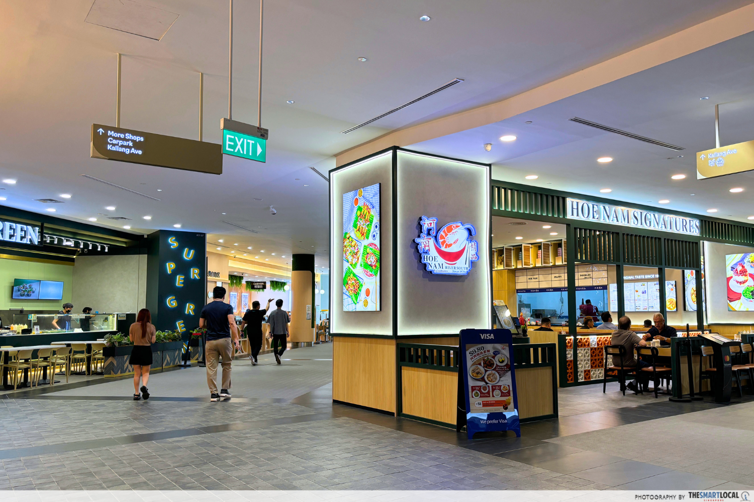 Aperia Mall - f&b wing