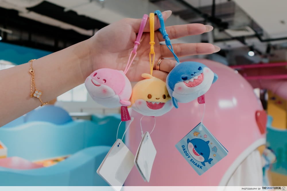 Free Baby Shark keyring