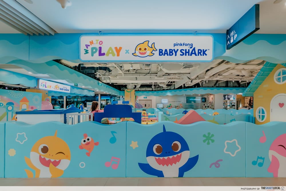 Baby Shark indoor playground at West Coast Plaza