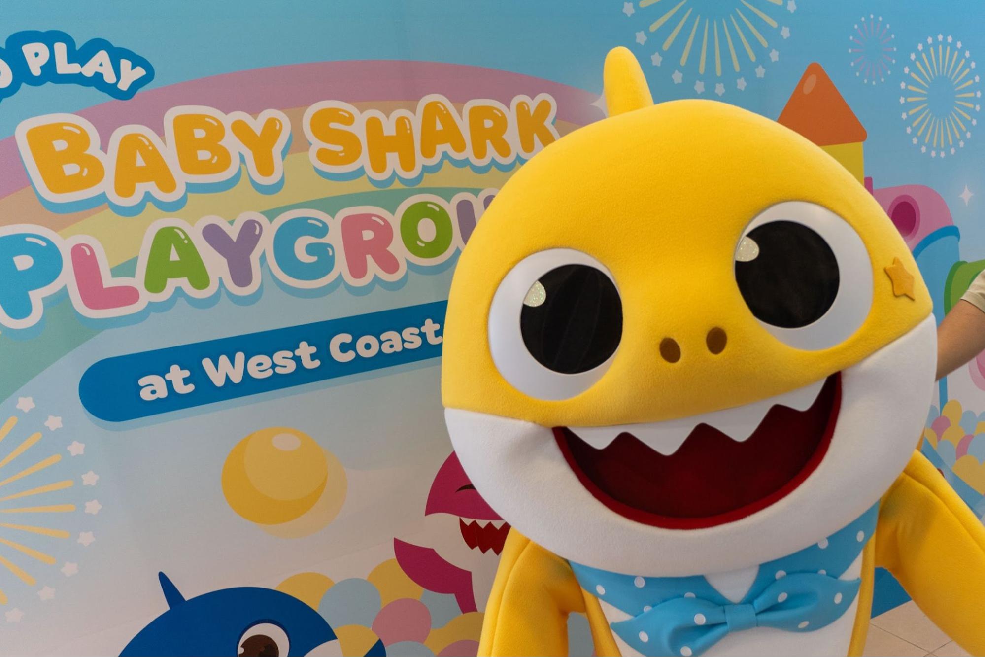 Meet-and-greet with Baby Shark