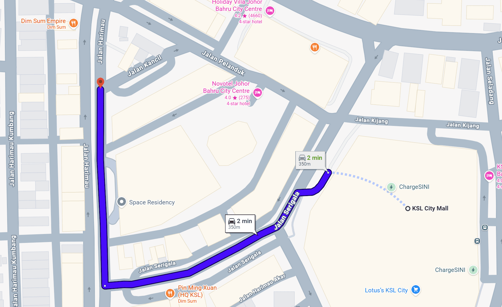 Billion Onsen Johor Bahru on Google Maps