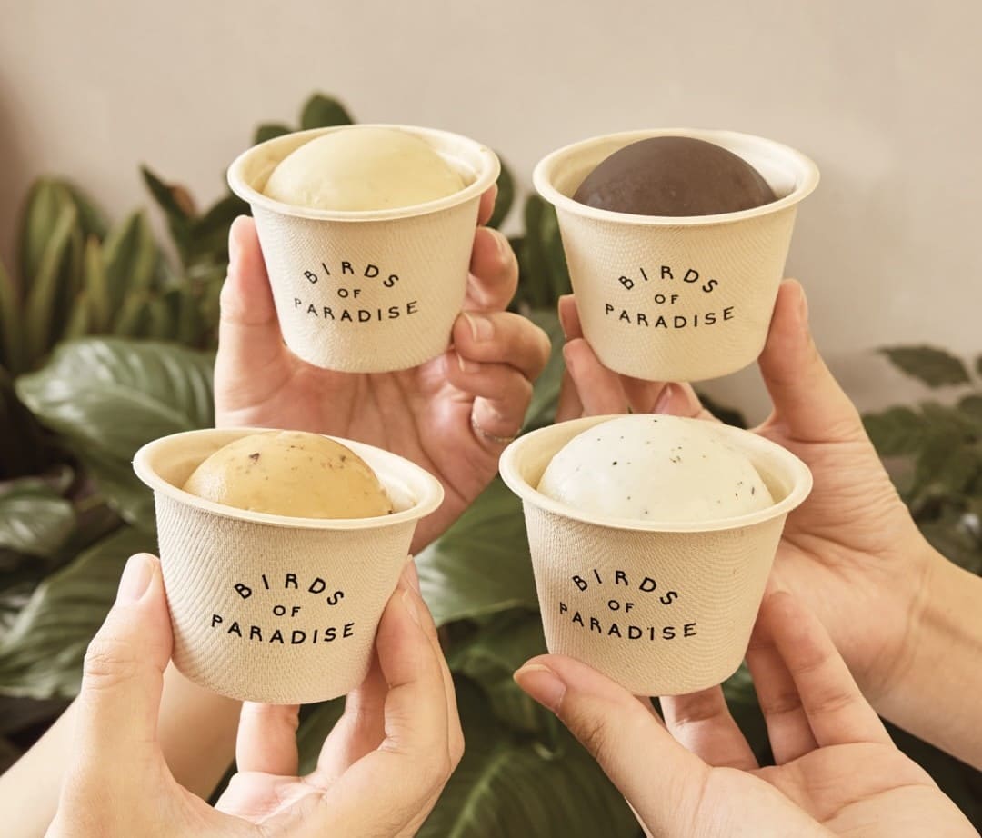 Birds of Paradise ice cream