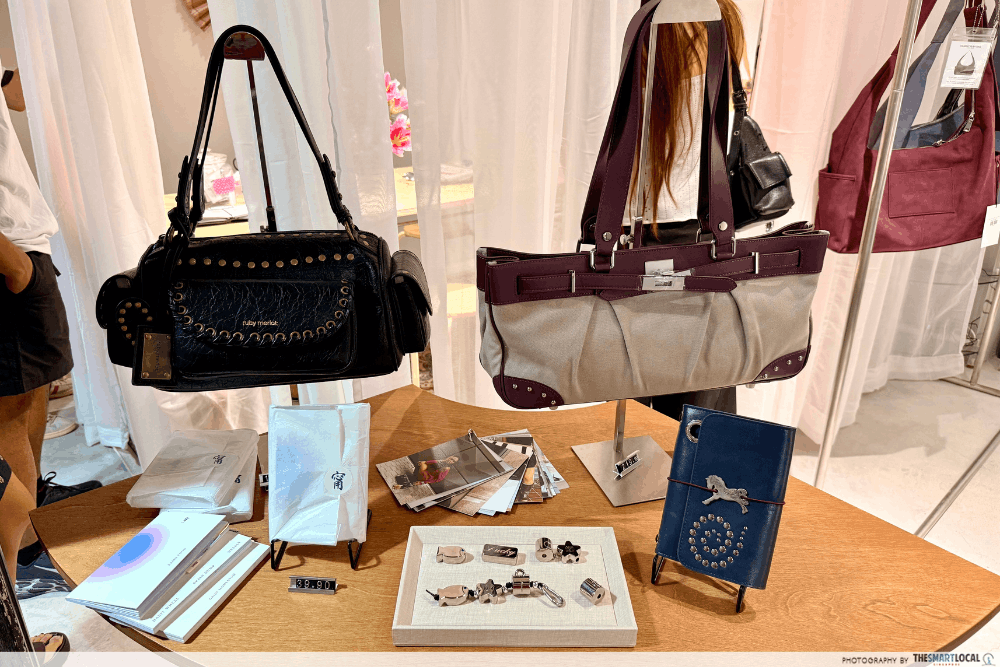 Bugis Street Level 2 revamp - Ruby Merlot bags