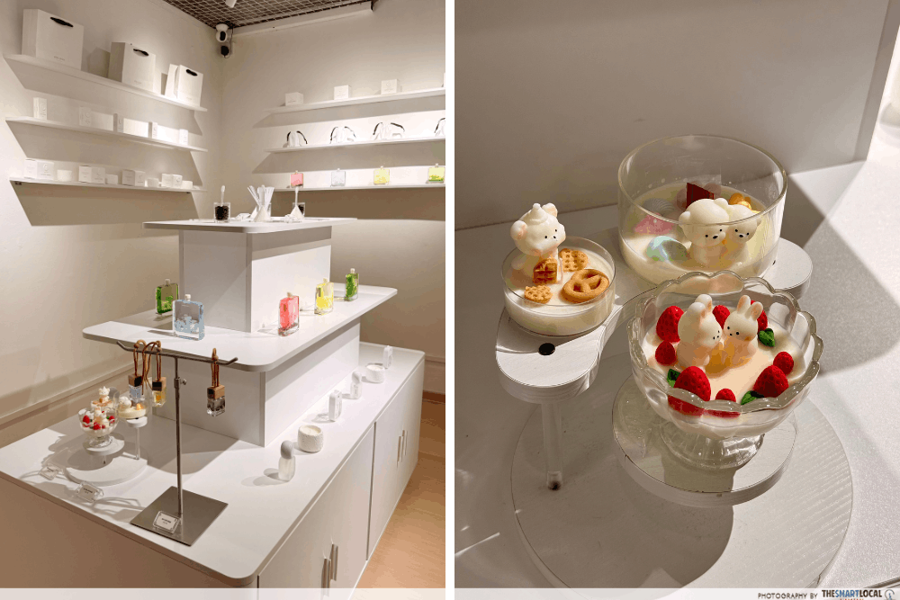 Bugis Street Level 2 revamp - White Pixie candle bar