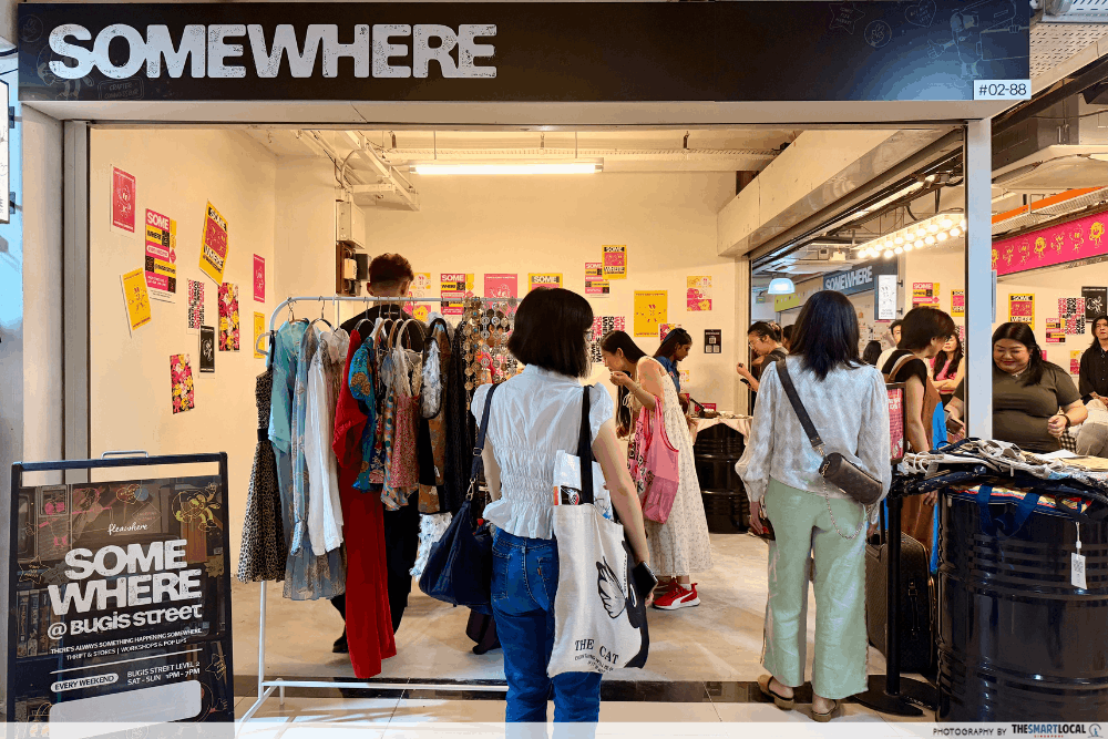 Bugis Street Level 2 revamp - weekend thrift market