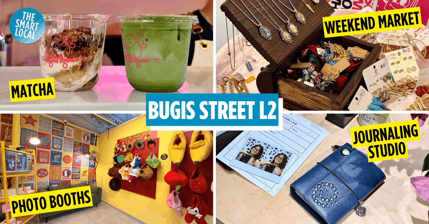 We Visited Bugis Street’s Revamped Level 2 – Ruby Merlot Store, Banana Pudding Bar & Thrifting Fashion Finds