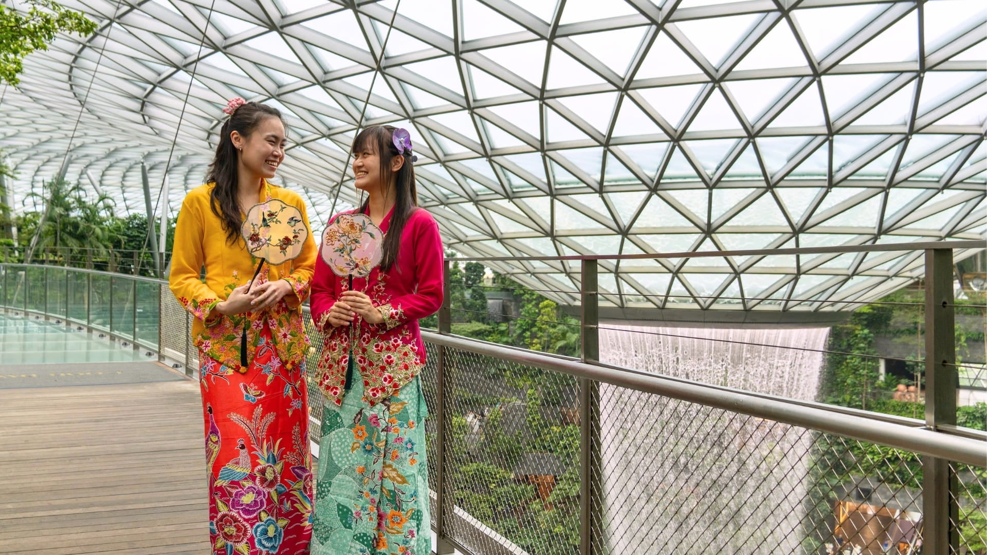 Changi Airport National Day 2026 - A Taste & Touch of Peranakan Heritage at Jewel Changi Airport; Image credit_ Jewel Changi Airport
