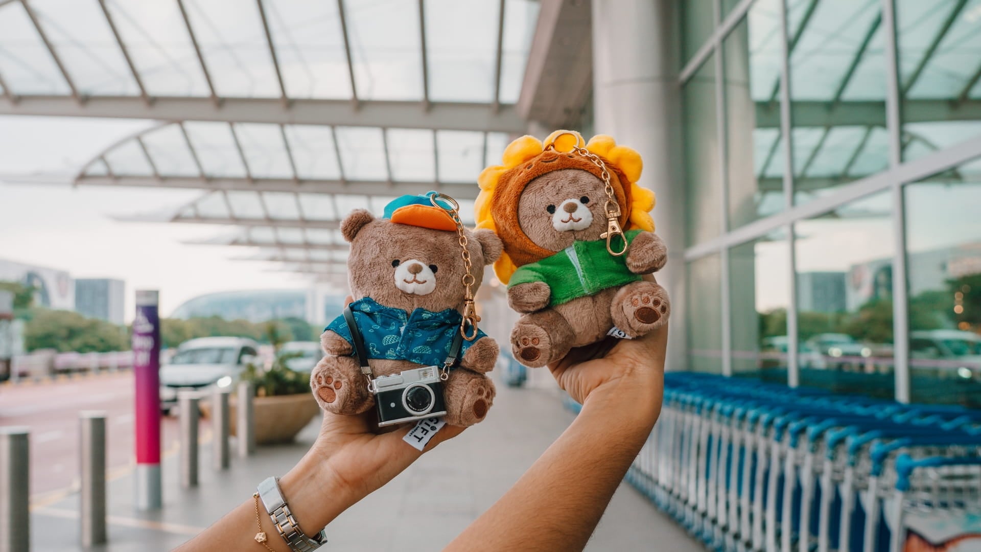 Changi Airport National Day 2026 - Redeem a Buddy Bear keychain by completing the Changi-wide stamp hunt