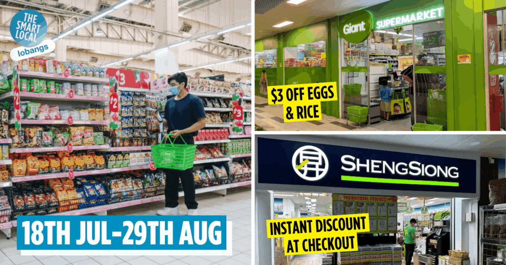 DBS discounts at Giant & Sheng Siong - cover image