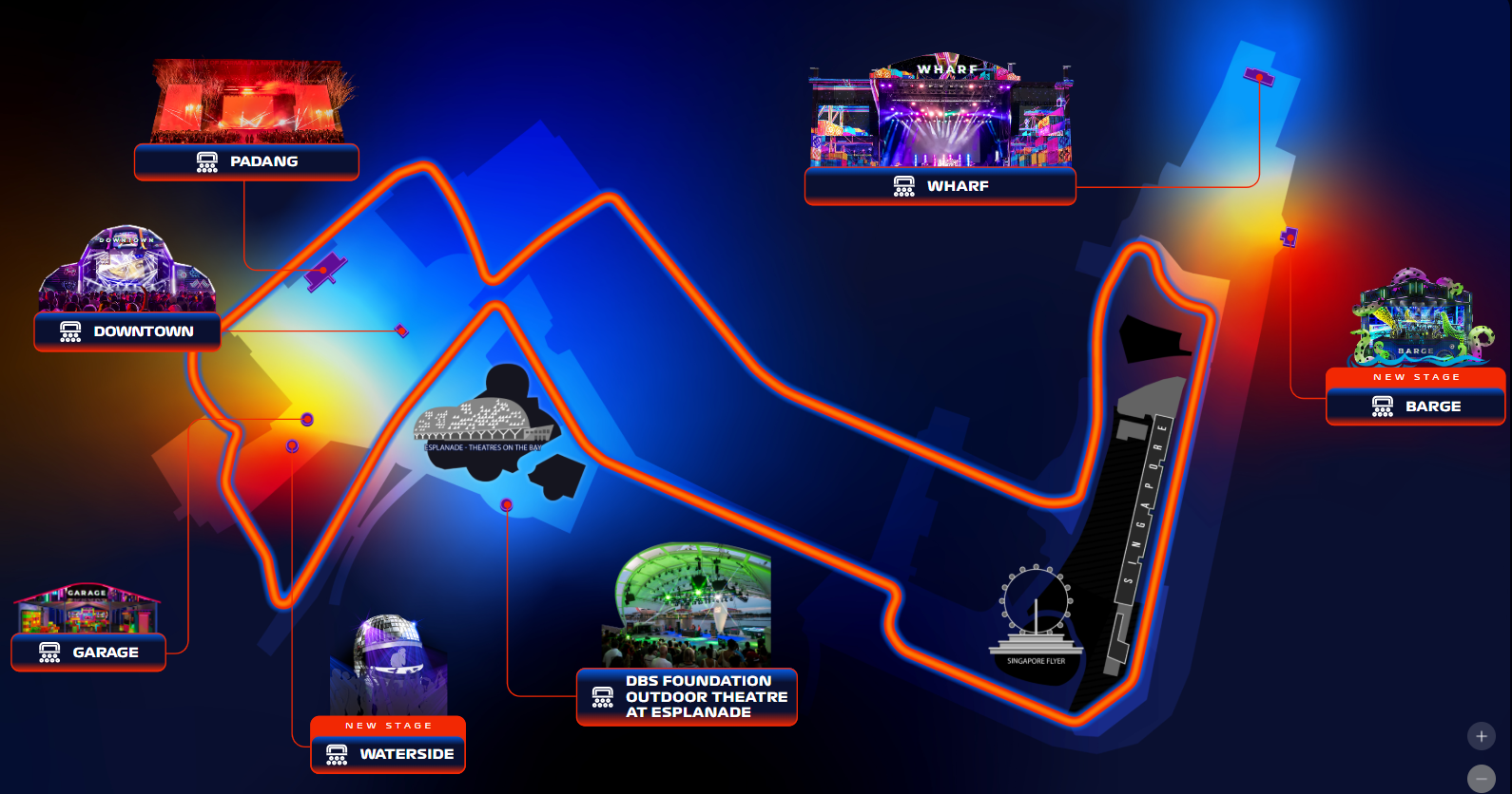 F1 concert 2026 zone 