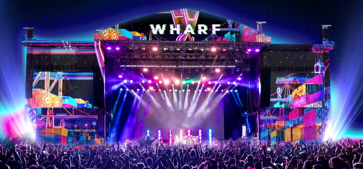 F1 concert 2026 wharf stage