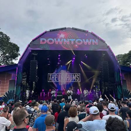 F1 concert 2026 downtown stage