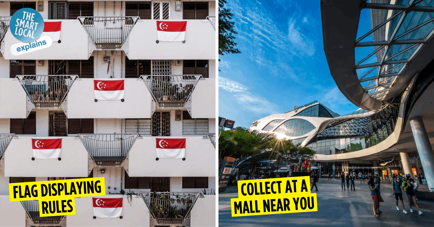 Guide To Collecting Your Free Singapore Flag Before National Day So You Can Fly It Proudly At Home