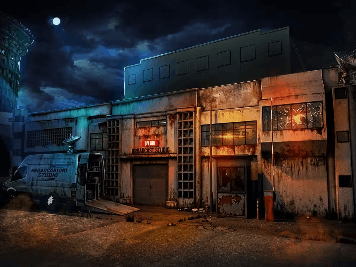 Halloween Horror Nights 14 at Universal Studios Singapore - broadcast studio