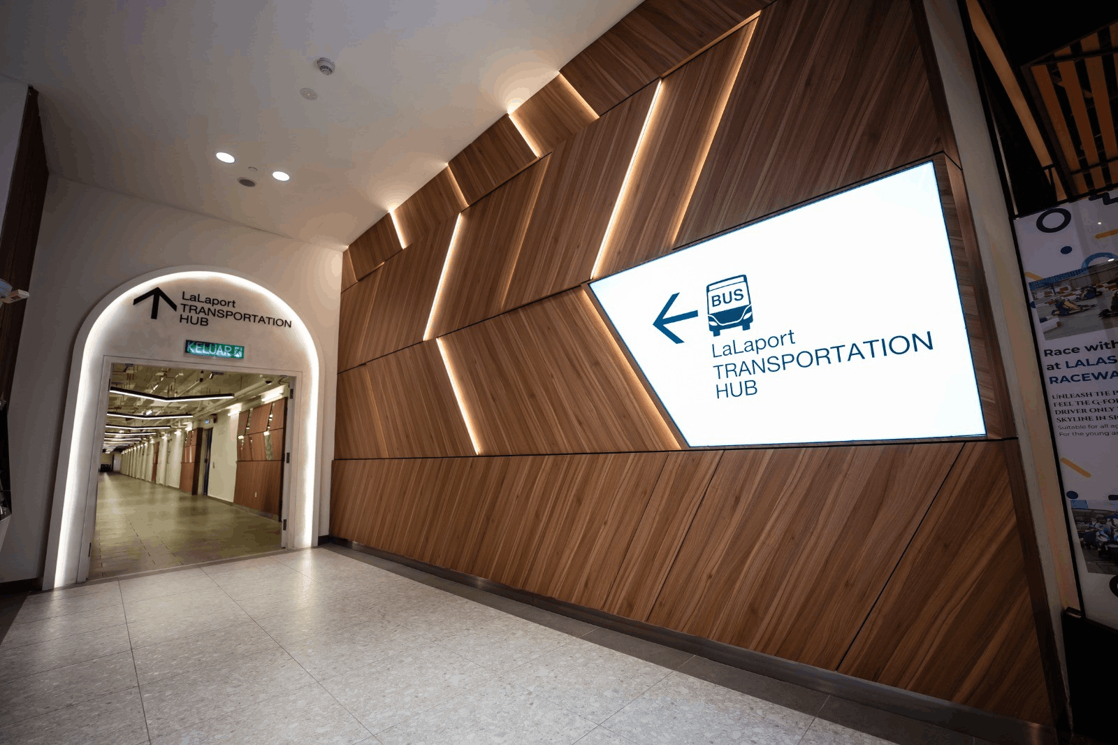LaLaport Bukit Bintang City Centre Transportation Hub - bus operators
