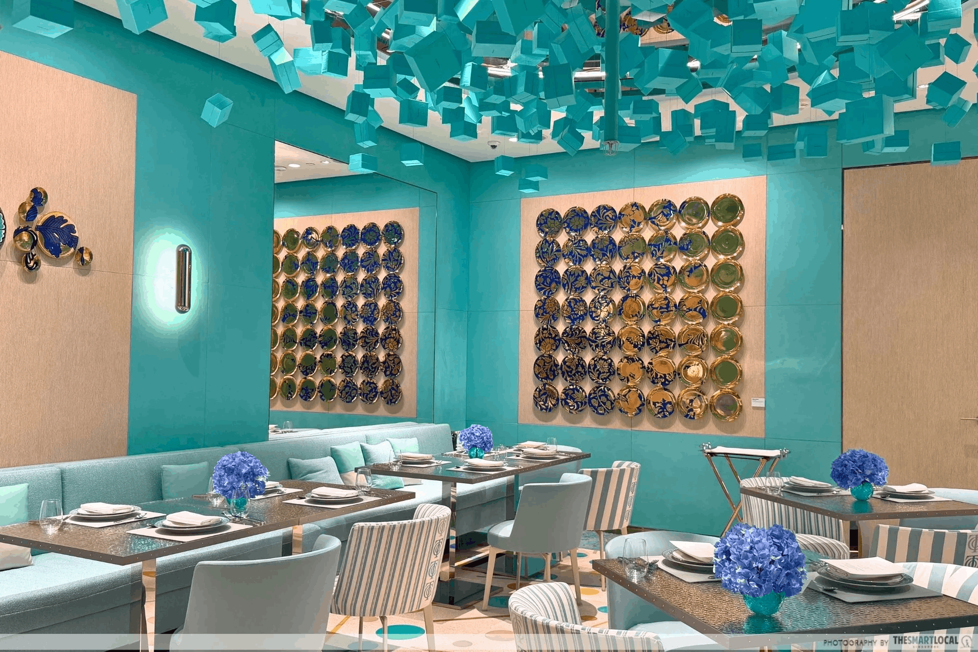 New cafes & restaurants in Singapore 2026 - Tiffany & Co Blue Box Cafe