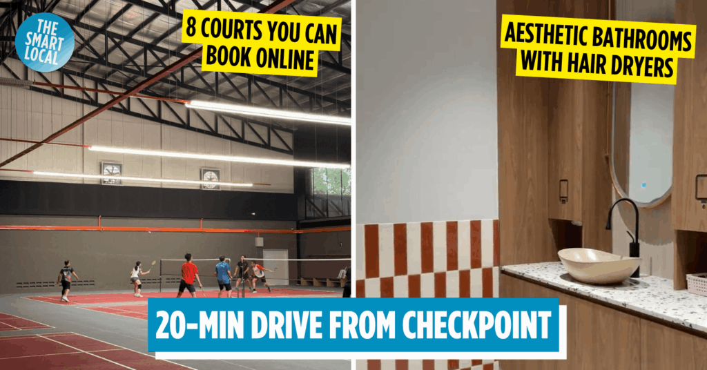 Rally7 Badminton Court in Johor Bahru