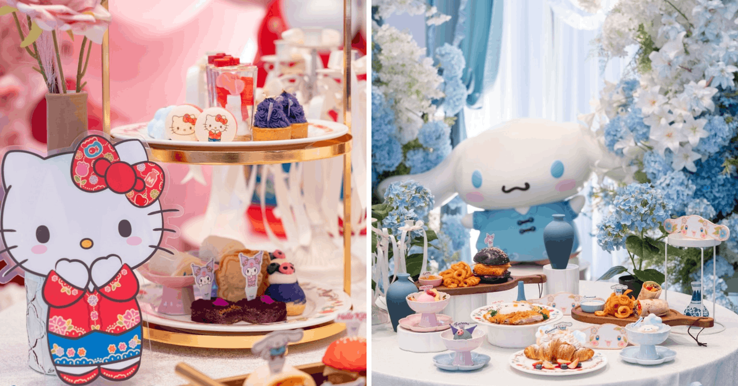 Hello Kitty & Cinnamoroll afternoon tea