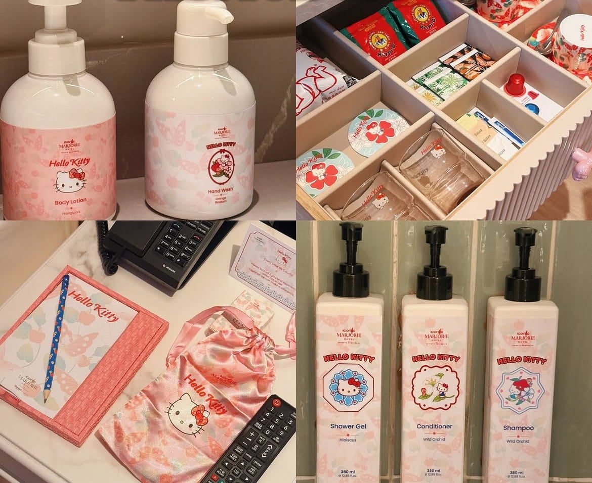 Hello Kitty amenities & toiletries
