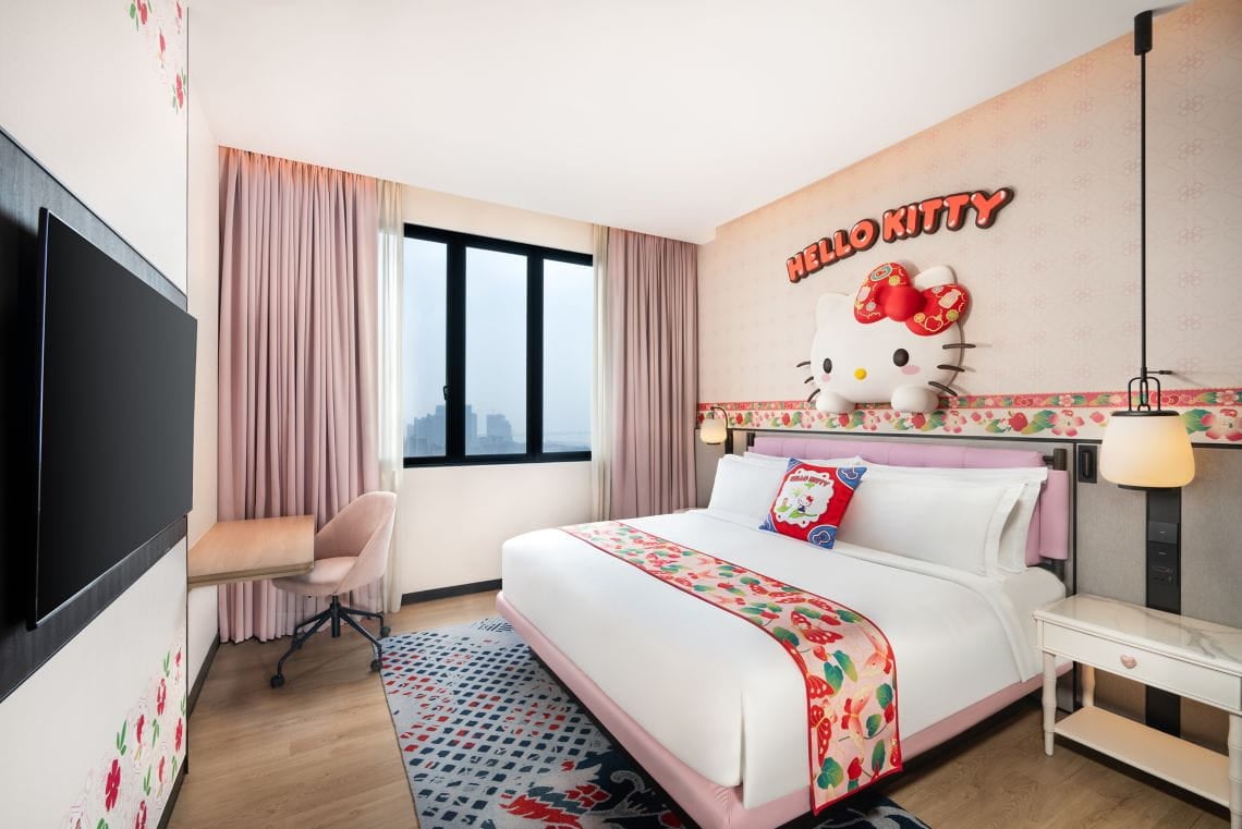 Hello Kitty hotel room