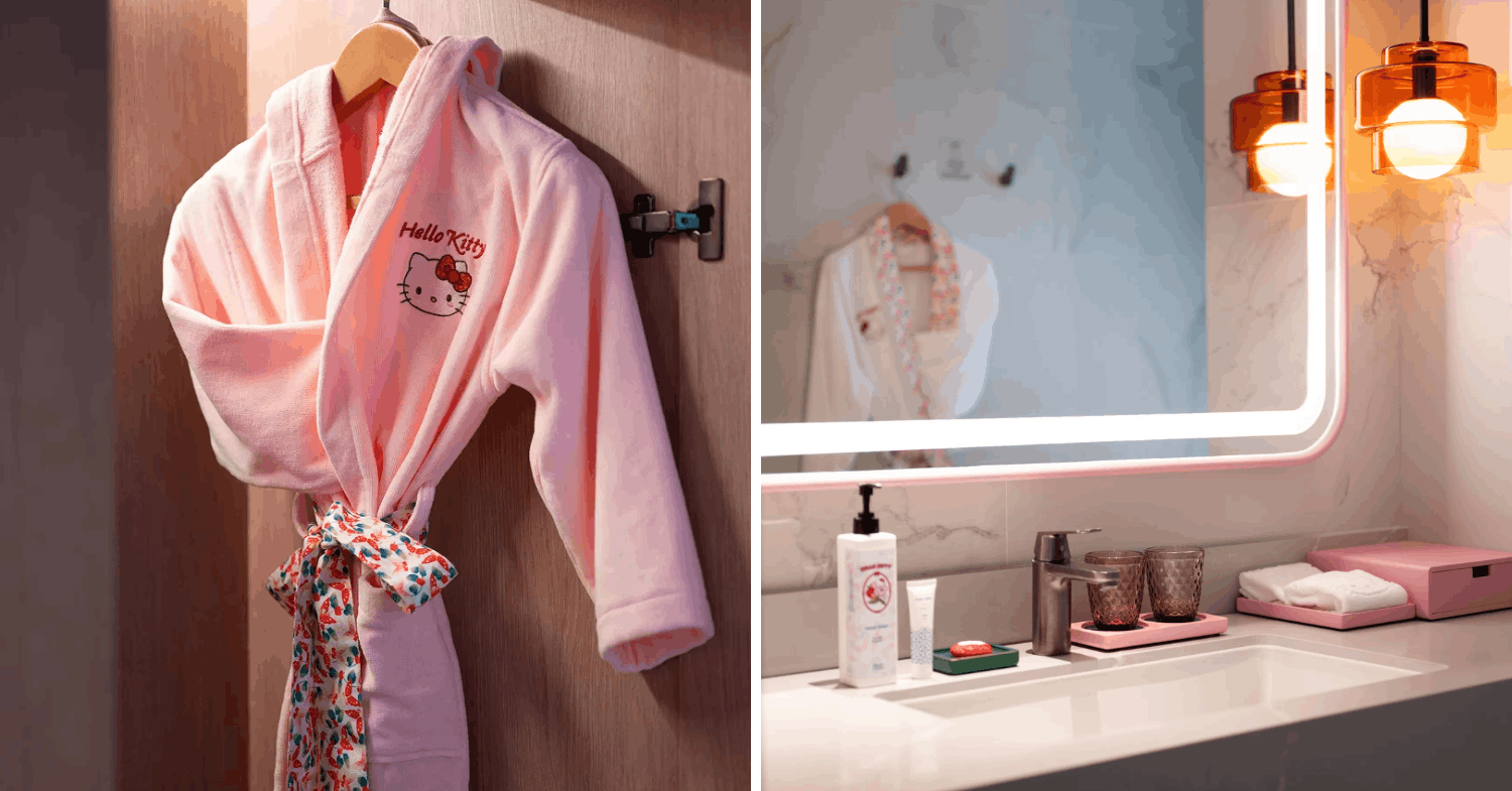 Toiletries in Iconic Marjorie Hotel Penang Sanrio rooms