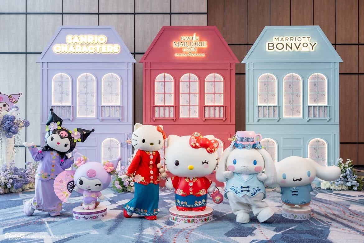 Iconic Marjorie Hotel Penang Sanrio collaboration