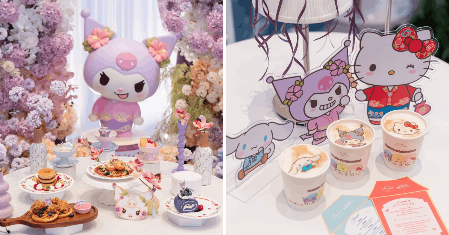 Kuromi Sweet Trio Afternoon Tea