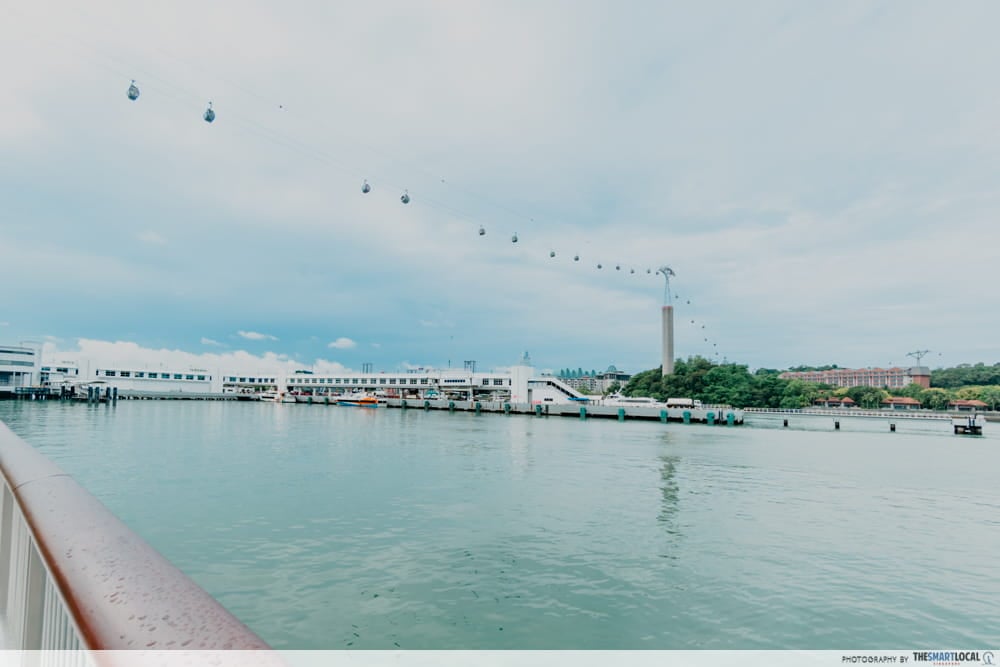 Singapore Cruise Centre (HarbourFront) terminal - cable car