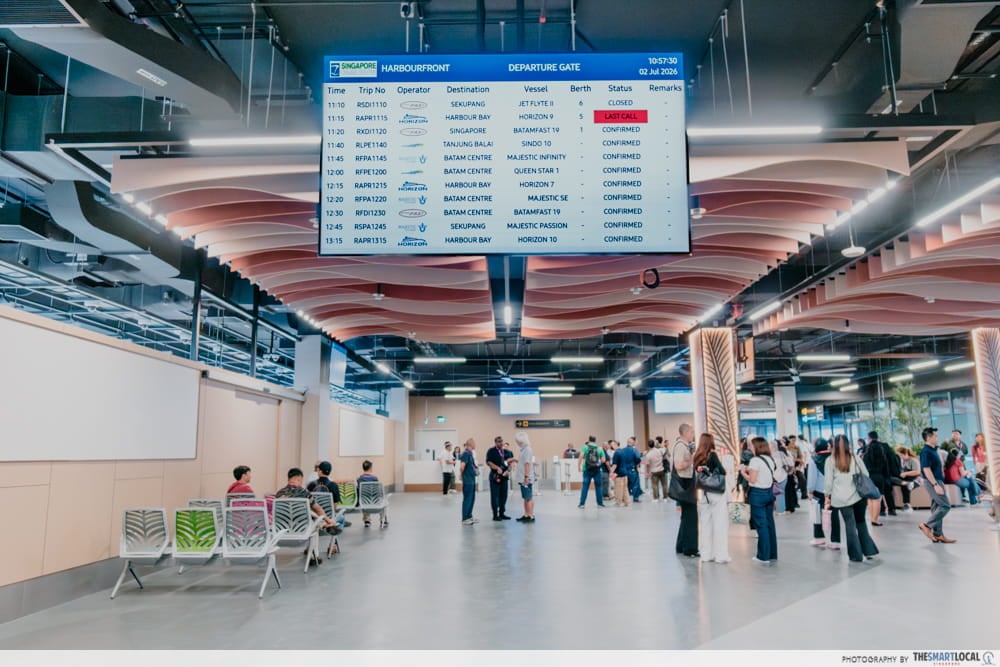 Singapore Cruise Centre (HarbourFront) terminal - check in