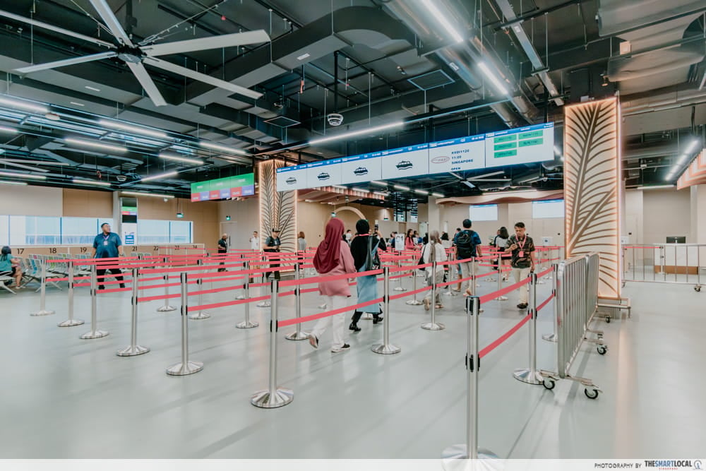 Singapore Cruise Centre (HarbourFront) terminal - departure hall