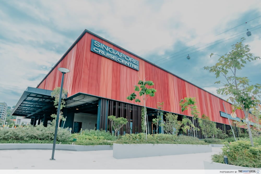Singapore Cruise Centre (HarbourFront) terminal - new building