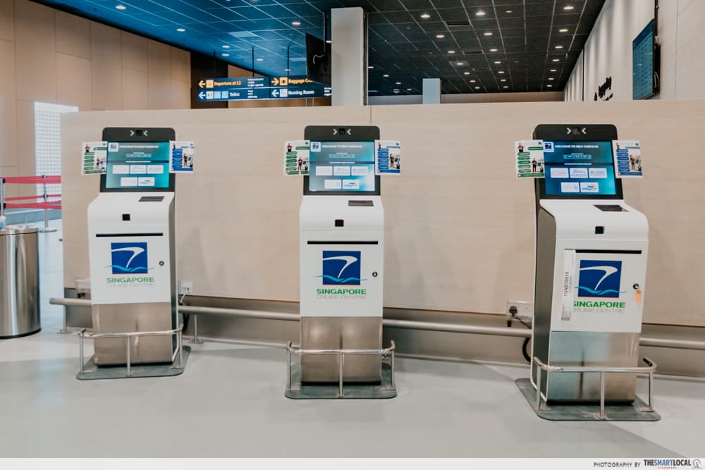 Singapore Cruise Centre (HarbourFront) terminal - print boarding pass