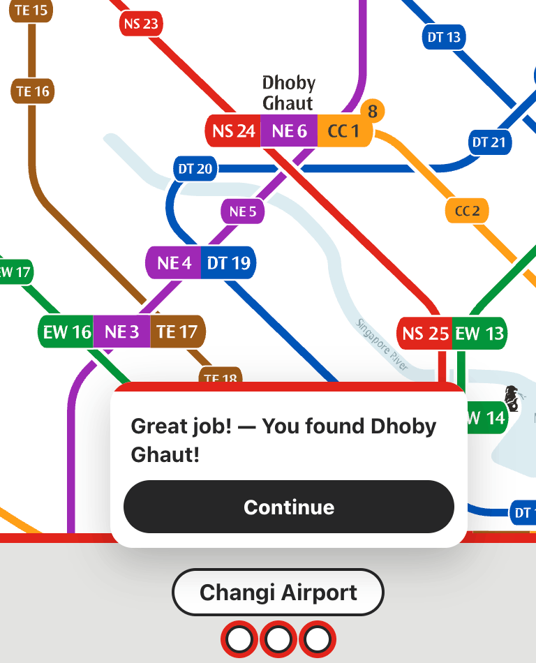 Singapore-themed games - MRT Guessr