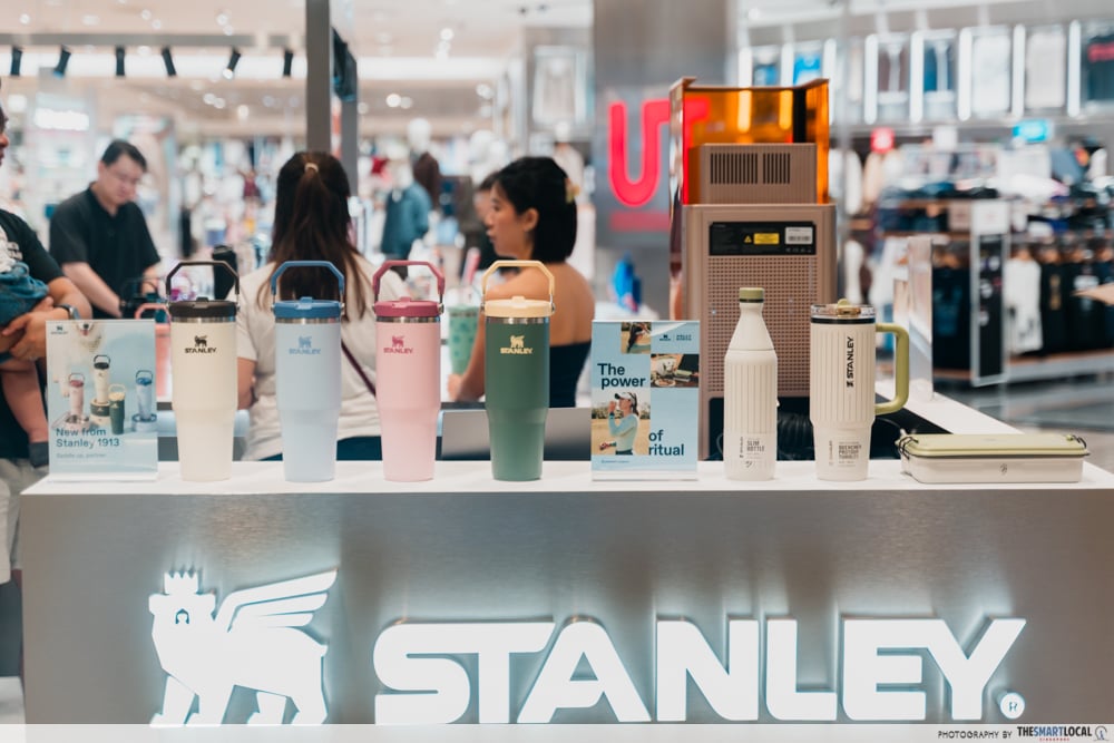 New arrivals at the Stanley pop-up