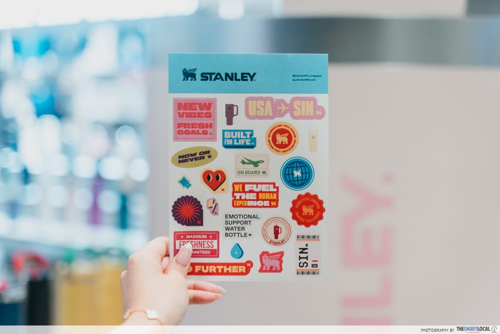 Stanley sticker sheet
