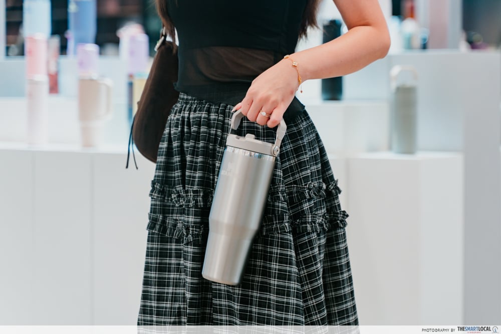 IceFlow Flip Straw 2.0 Tumbler Stainless Steel version