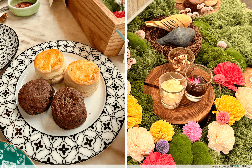 Symphony of Chocolate Afternoon Tea The Lobby Lounge at Freaser House - scones