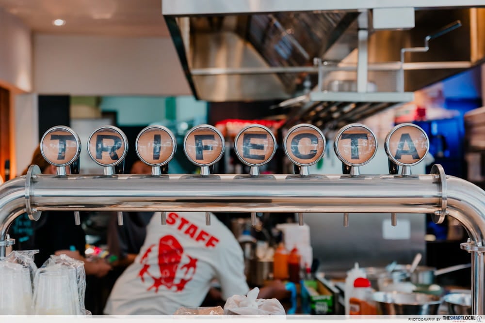 TRIFECTA by The Ride Side at Somerset - craft beer on tap