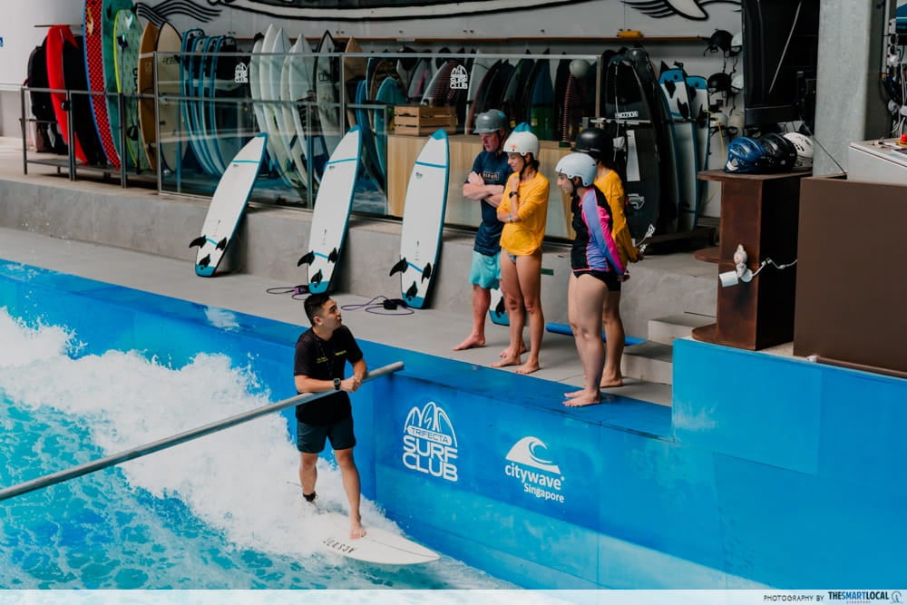 TRIFECTA by The Ride Side at Somerset - surfing class