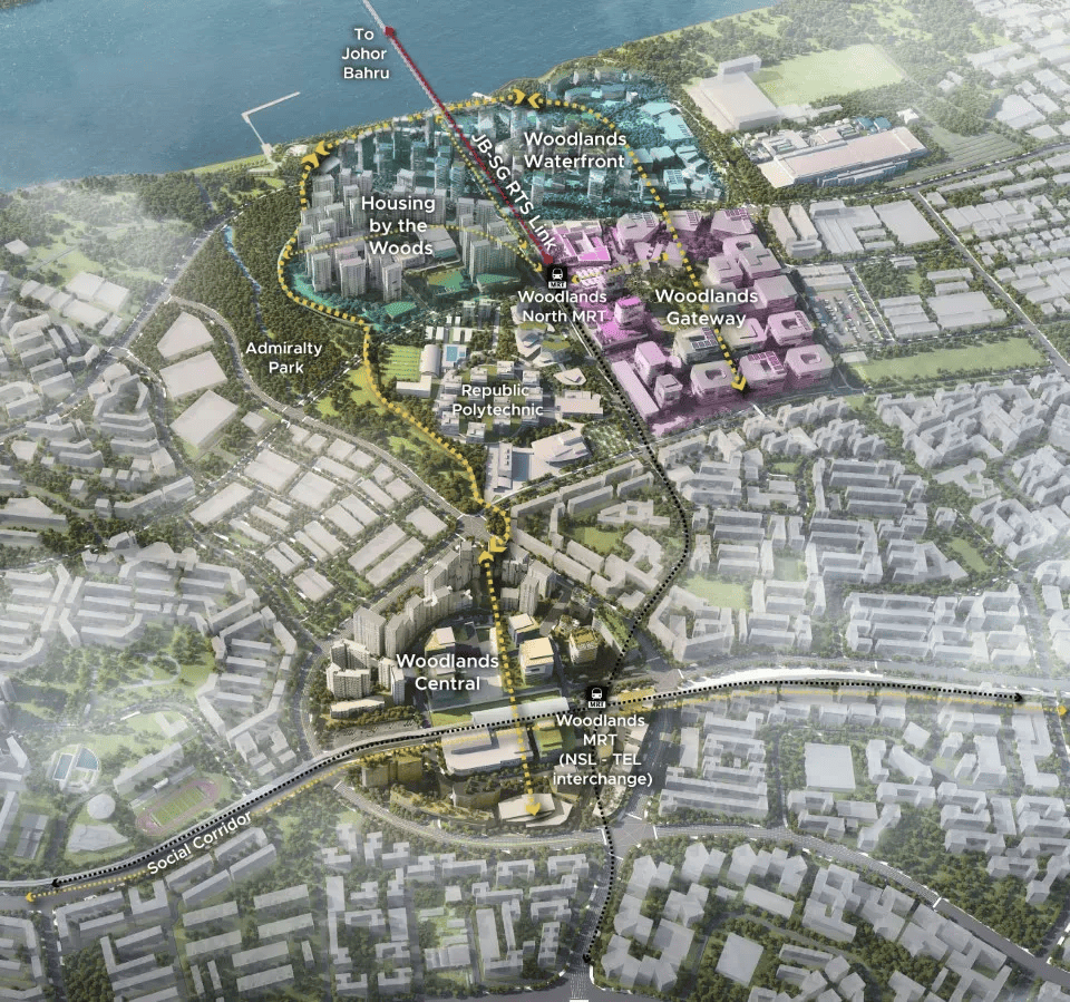 Woodlands Gateway (1) - map