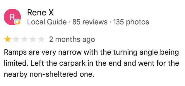 Worst Carparks In Singapore For Low Cars & New Drivers - Bukit Mareah interchange